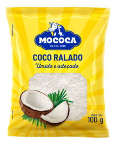 Coco Ralado Úmido Adoçado 100g