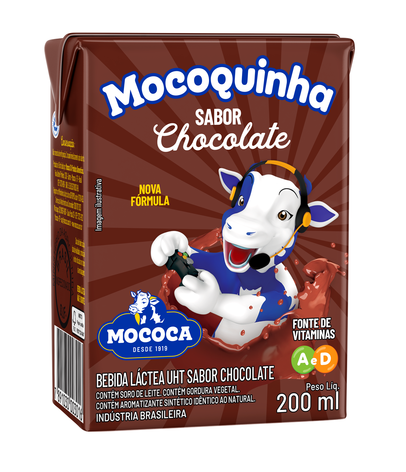 Achocolatado toddynho 200ml png