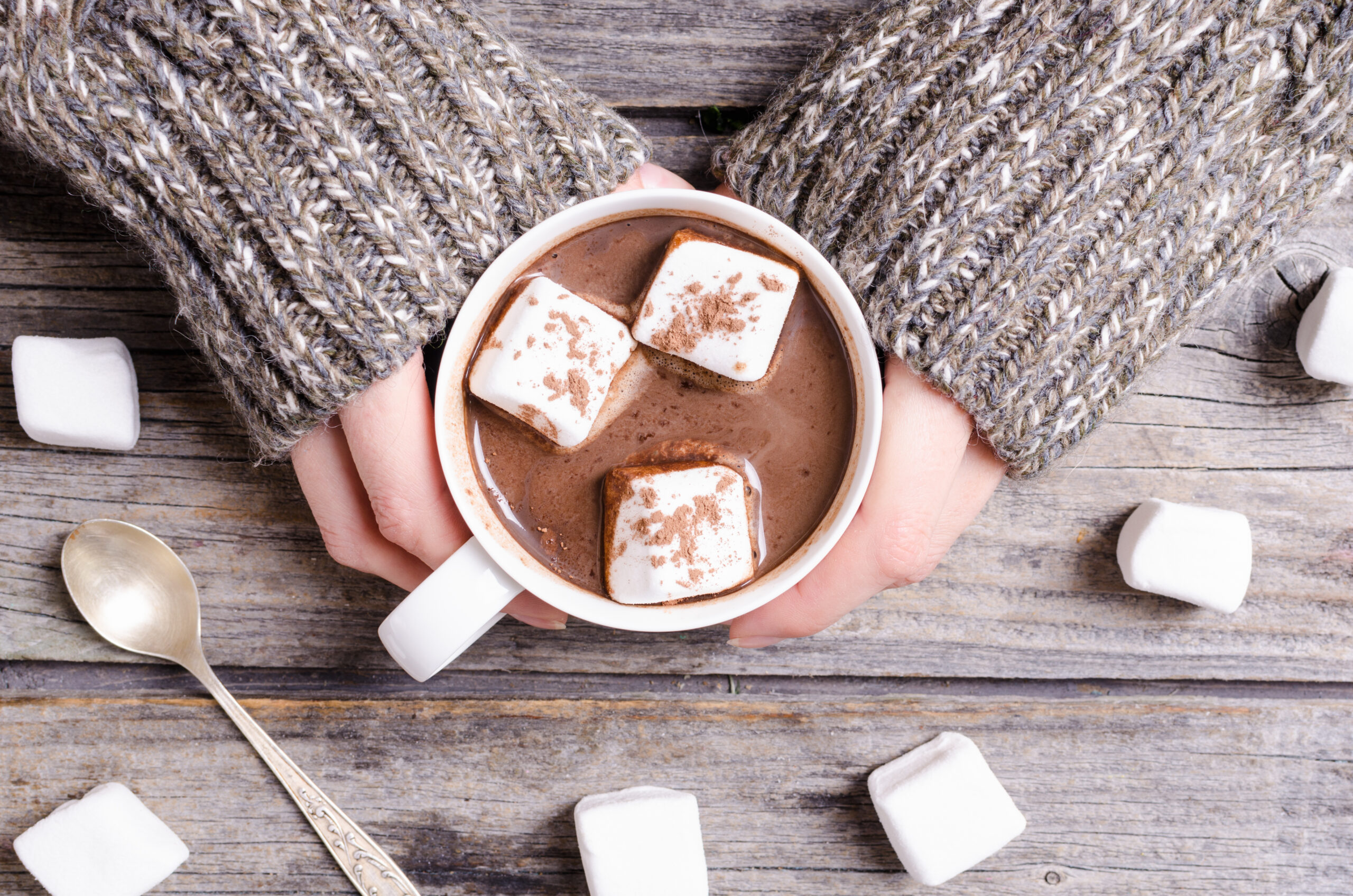 Receitas de inverno: chocolate quente simples com Mococa