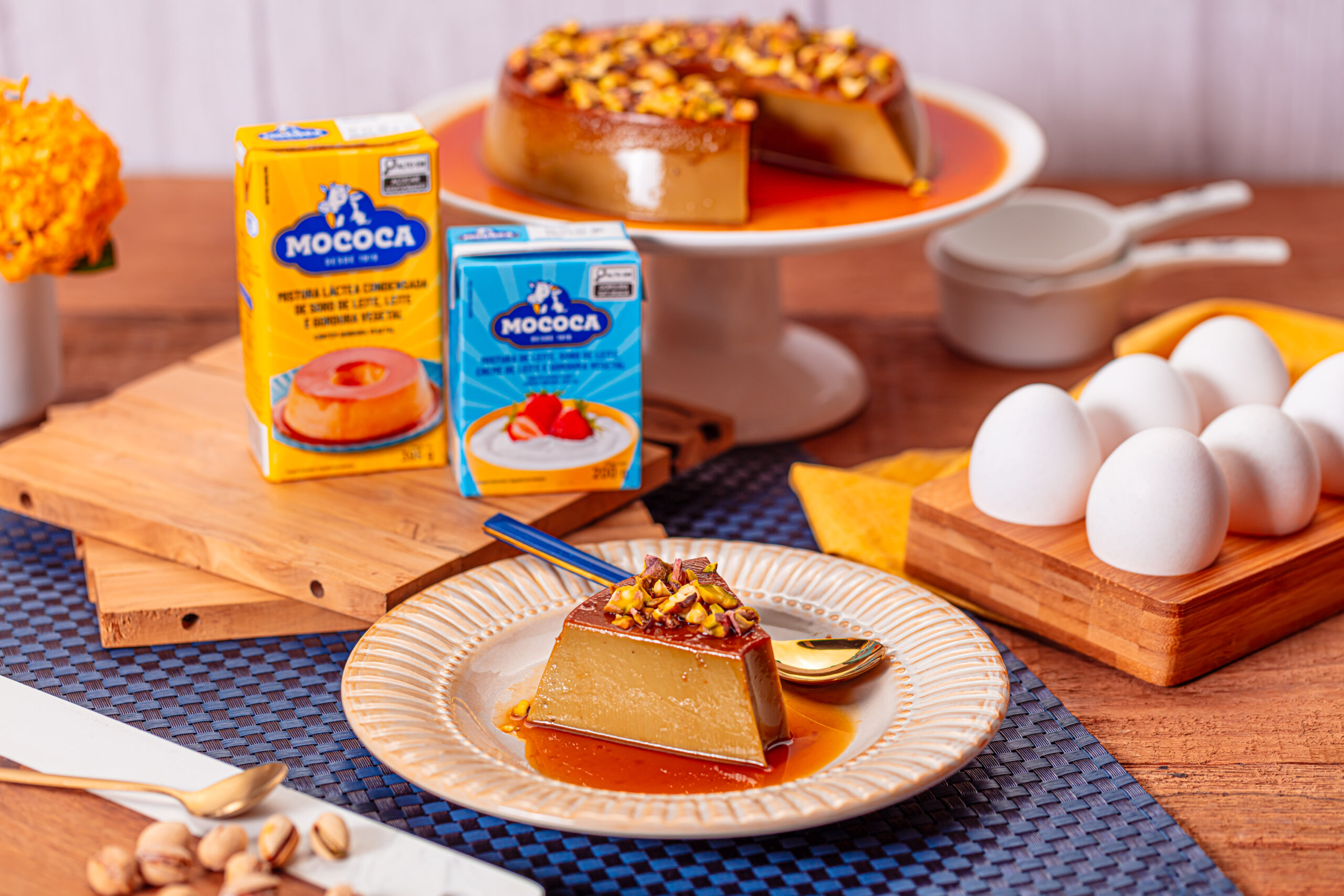 7 receitas de pudim diferentes com Mococa